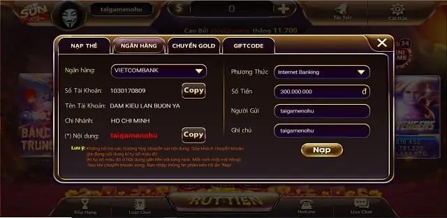 Hình minh họa hướng dẫn Subet
